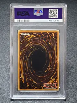 2023 Yugioh DUNE-EN037 Cosmic Quasar Dragon Quarter Century Secret 1st PSA 9 - Image 2