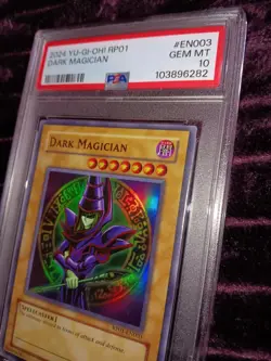 2024 YU-GI-OH! RP01-RETRO PACK EN003 DARK MAGICIAN PSA 10 GEM MINT - Image 2