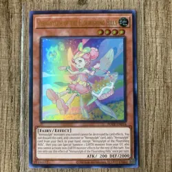 Yu-Gi-Oh! Vernusylph Of The Flourishing Hills (POTE-EN016) Unl Ultra Rare NM - Image 1