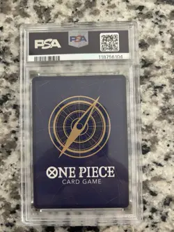 One Piece CCG Tashigi OP10-032 Royal Blood Parallel Super Rare Holo Card - Image 2