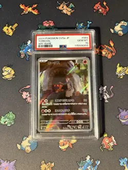 Pokemon Cards Torkoal 069/066 Art Rare Crimson Haze JAPANESE - PSA 10 GEM MINT - Image 1