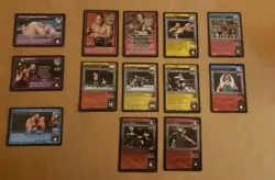 WWE Raw Deal CCG Big Show 13 Card Superstar Collection ULTRA RARES EX/LP - Image 2