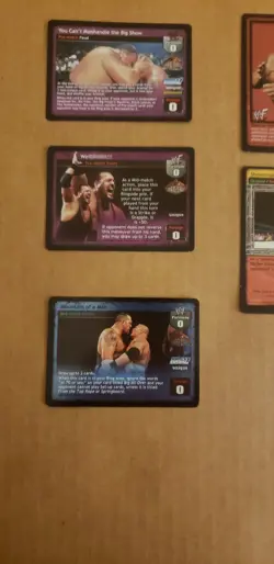 WWE Raw Deal CCG Big Show 13 Card Superstar Collection ULTRA RARES EX/LP - Image 4