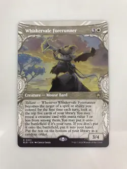 Whiskervale Forerunner Showcase MTG Magic the Gathering Card NM Near Mint BLB - Image 1