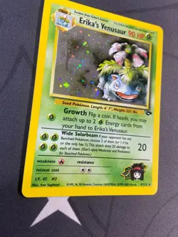 Pokemon TCG Gym Challenge #004/132 Erika's Venusaur Holo Card WOTC Near Mint - Image 4