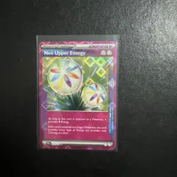 Pokemon TCG, Neo Upper Energy 162/162 - Temporal Forces - Ace Spec Trainer Card - Image 1