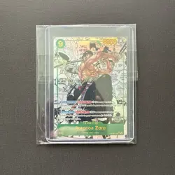 OP06-118 SEC NOT PRB Roronoa Zoro Manga English One Piece Card - Image 1