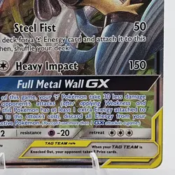 Lucario & Melmetal GX 120/214 SM Unbroken Bonds Ultra Rare Holo Card **READ - Image 5