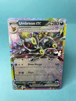 2025 Pokemon Card Umbreon EX “mint” 060/131 Play Prize Pack Series 7 - Image 1