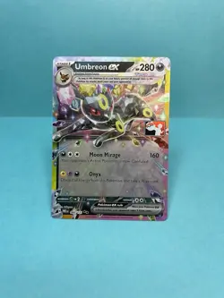 2025 Pokemon Card Umbreon EX “mint” 060/131 Play Prize Pack Series 7 - Image 4