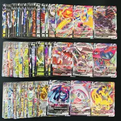 100 ex V Vmax RR RRR Holo Full Arts Lot Set Pokemon Japanese Cards T547 - Image 1