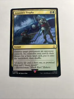 Assassin's Trophy - Universes Beyond: Assassin's Creed MTG Plus Bonus Card! - Image 1