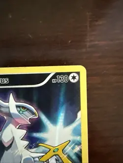 Pokemon Arceus Trading Card Basic 130/HP - Image 3