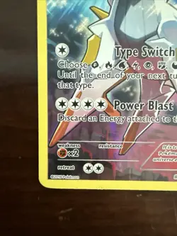 Pokemon Arceus Trading Card Basic 130/HP - Image 5