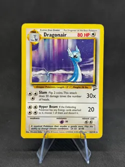 Dragonair (Base Set 2) 22/130- LP Pokemon Card TCG - Image 1