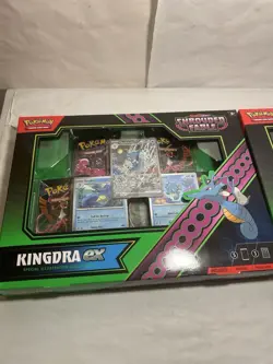 Lot Of 2 - Pokemon Shrouded Fable Special Collection - Kingdra EX Box - Image 2