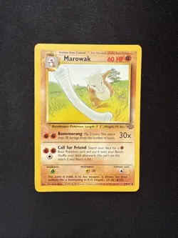 Marowak 39/64 - Jungle - Regular - Unlimited - WOTC - Pokemon TCG - LP - Image 1