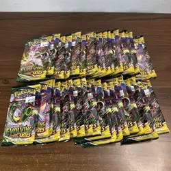Evolving Skies 36 Booster Pack Lot New Factory Sealed Box Equivalent Pokemon - Image 1