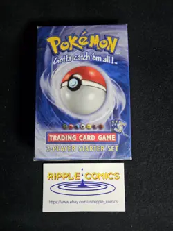Pokemon Two Player Starter Set Original Base Set Factory Sealed 742818060578 - Image 1