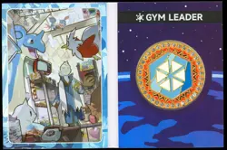 Pokemon Elf Eif Origin Collection SSP VS 15 BADGE BOOKLET 21/38 Ice Type Pryce - Image 1