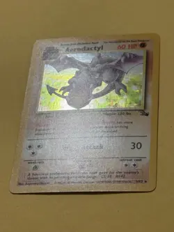 NM Aerodactyl 1/62- Fossil Set WOTC Unlimited Rare HOLO Pokemon TCG NOT PLAYED - Image 4