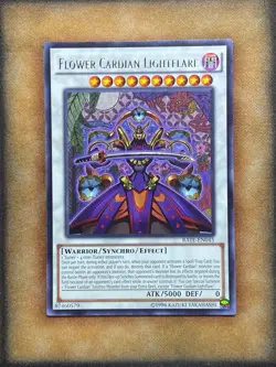 Yugioh Flower Cardian Lightflare RATE-EN045 Rare NM - Image 1