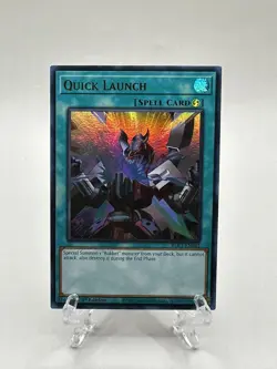 🔥Yugioh TCG-Quick Launch-BLC1-EN042-1st Edition-Ultra Rare-M/NM!🔥 - Image 1