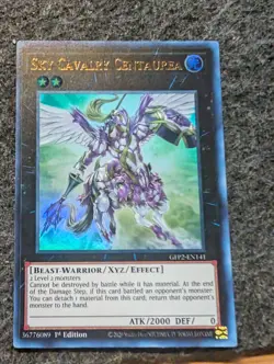 Yu-Gi-Oh! Sky Cavalry Centaurea GFP2-EN141 1st Edition Ultra Rare NM - Image 1