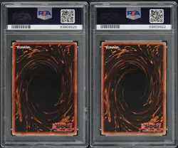 Yugioh Blue Eyes White Dragon + Dark Magican Start Deck Kaiba Yugi Set PSA Duo - Image 2