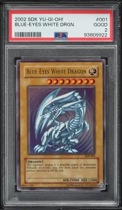 Yugioh Blue Eyes White Dragon + Dark Magican Start Deck Kaiba Yugi Set PSA Duo - Image 4