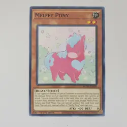 Yu-Gi-Oh! TCG Melffy Pony Rise of the Duelist ROTD-EN020 1st Edition Common - Image 1