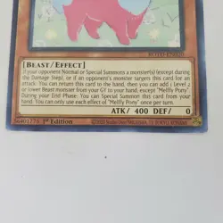 Yu-Gi-Oh! TCG Melffy Pony Rise of the Duelist ROTD-EN020 1st Edition Common - Image 2