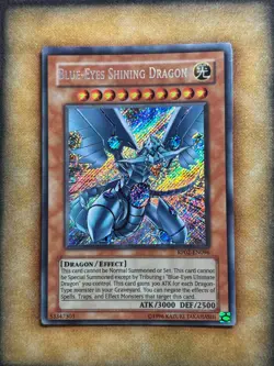 Yugioh Blue-Eyes Shining Dragon RP02-EN096 Secret Rare ENGLISH VLP - Image 2