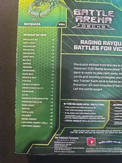 Pokemon TCG: Rayquaza Battle Arena Decks - Image 4