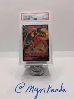 Charizard V 018/159 PSA 10 GEM MINT Crown Zenith RARE Pokemon TCG - Image 2