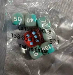 Pokemon TCG Paradox Rift Roaring Moon Elite Trainer Box Dice Set D6 Red Blue - Image 2