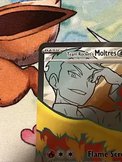 Pokemon TCG Team Rocket Moltres Ex 208/182 Ultra Rare Full Art Destined Rivals - Image 2