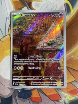 Drowzee Art Rare Pokemon Scarlet and Violet Base Card 210/198 - Image 1