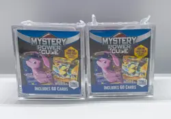 [LOT of 2] Pokemon TCG 2024 MYSTERY Power Cube 60 Cards 3 Foils Factory Sealed - Image 2