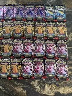 Pokemon S&V Paldean Fates Booster Pack Factory Sealed X36 Booster Box Quantity B - Image 4