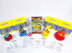 Pikachu McDonald's Promo 2025 Pokemon Card Limited Edition 1Card+4Toys set Japan - Image 1