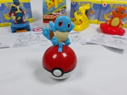 Pikachu McDonald's Promo 2025 Pokemon Card Limited Edition 1Card+4Toys set Japan - Image 4