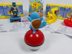 Pikachu McDonald's Promo 2025 Pokemon Card Limited Edition 1Card+4Toys set Japan - Image 5
