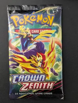 Lot of (110) 2023 Pokemon Crown Zenith Booster Packs New Factory Sealed - Image 2