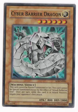 Cyber Barrier Dragon SOI-EN006 Shadow of Infinity-Unlimited Edition - Image 1