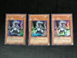3x - Cyber Dinosaur - JUMP-EN024 - Ultra Rare - Limited Edition - Damaged - Image 1
