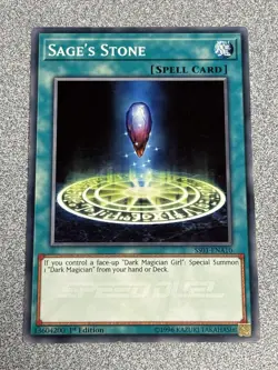 Yu-Gi-Oh! TCG Sage's Stone SS01-ENA10 1st Edition Speed Duel - Image 1