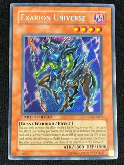 YUGIOH EXARION UNIVERSE CT2-EN002 SECRET (NM) - Image 1