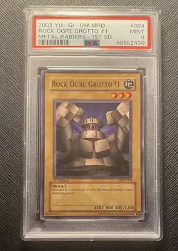 PSA 9 - ROCK OGRE GROTTO #1 - MRD-004 - 1ST EDITION - 2002 - YUGIOH - Image 1