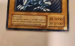 Yugioh English Common Blue-Eyes White Dragon KA-05 OCG Konami 2002 - Image 3